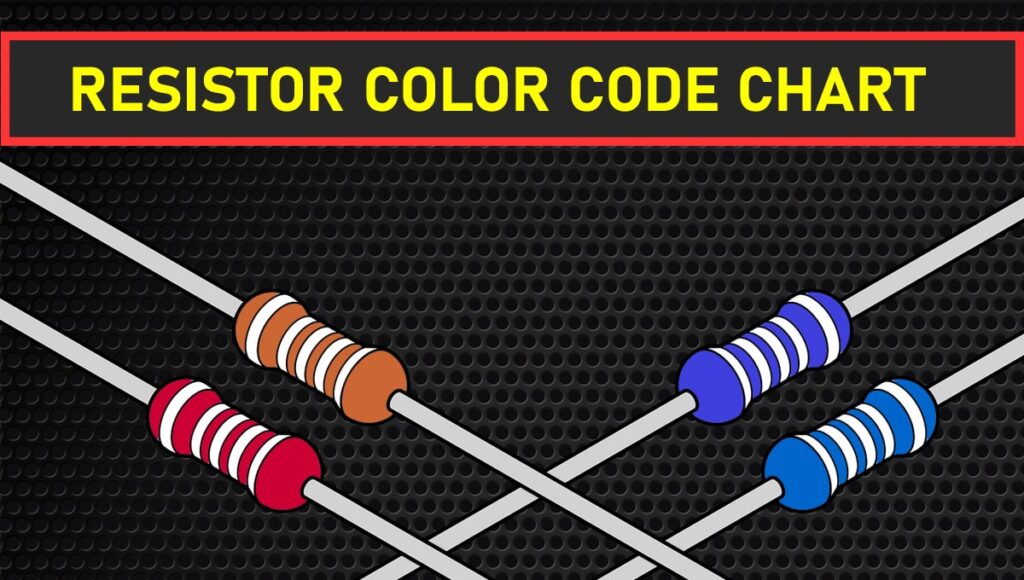 Resistor color code chart